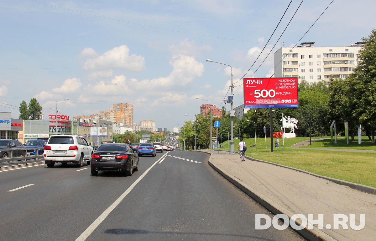 Размещение рекламы на билборде MSBB19364А1 (Russ Outdoor)