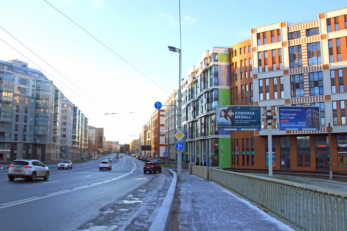 _Медиков_пр_Кантемировский_мост_съезд_левый